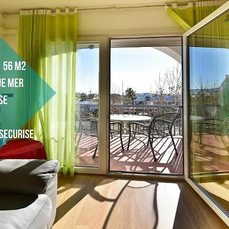 Apartment Unsejouraempuriabrava-terrasse-vue -clime- Wifi Parking