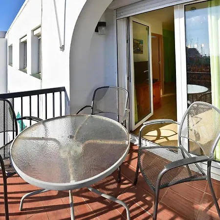 Unsejouraempuriabrava-terrasse-vue -clime- Wifi Parking Appartement Empuriabrava